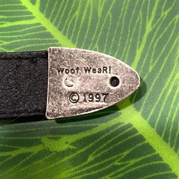 WOOF WEAR Leather Dog Collar (Sz 14) - Picture 9 of 12